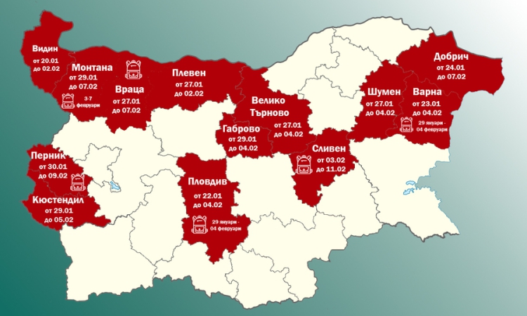 Грипът обхвана половин България